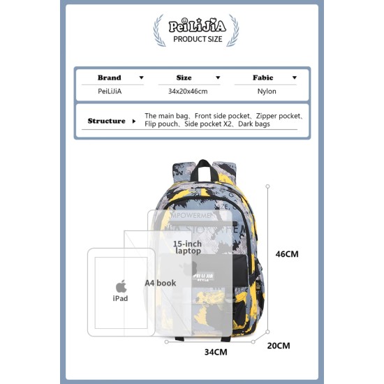 Premium Quality Large Capacity School Bags For Kids