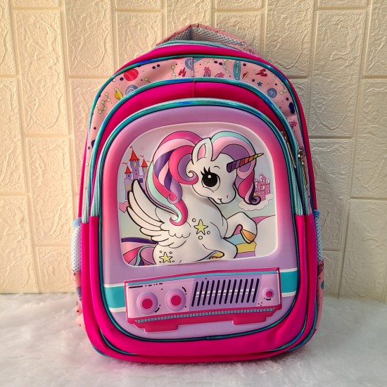 Premium Quality Large Capacity Different Super Hero  And Cute Girls Character Bag For School Student