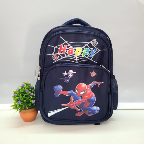 Premium Quality Spiderman And Frozen Theme Multipurpose Large Capacity School Bag