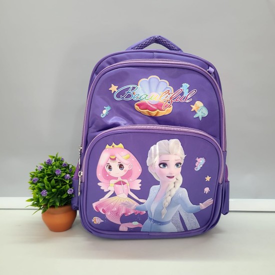 Premium Quality Spiderman And Frozen Theme Multipurpose Large Capacity School Bag