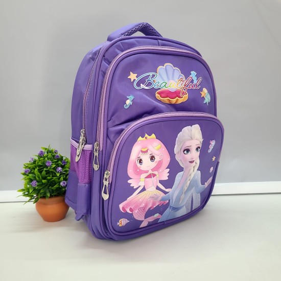 Premium Quality Spiderman And Frozen Theme Multipurpose Large Capacity School Bag