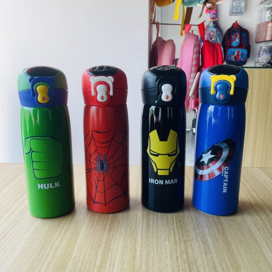 Avenger Theme Temperature Water Bottle -450ml 