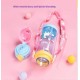 Cute UNICORN shape Drink Bottle With Strap ( 600ml )