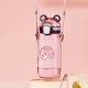 Cute Dance with Me Anti-Leak Cartoon Print Steel Water Bottle with sling strap For Kids 550ML