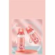 Bunny Ears Spill proof Insulated Steel Water Bottle with Straw 530ml