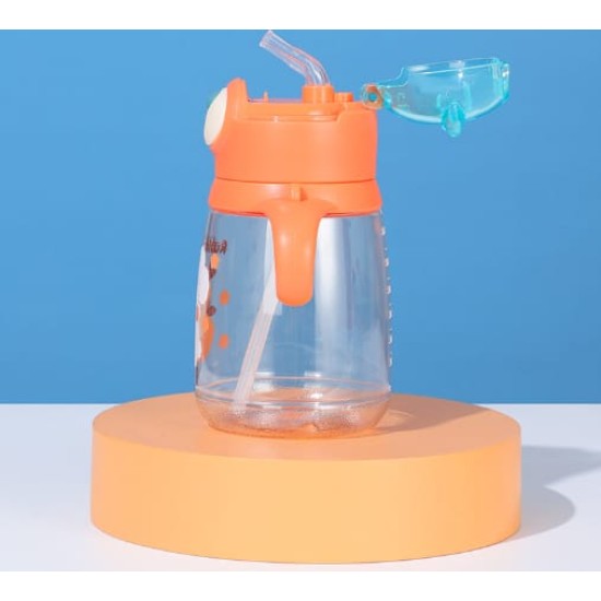 Premium Quality Bubsy and Bugsy  2 handle Toddler Water bottle For Milk, water and Juice ( 450ml )