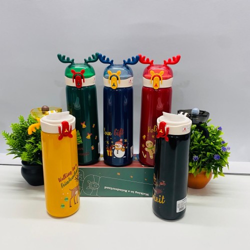 Christmas themed insulated Water Bottle 440ml