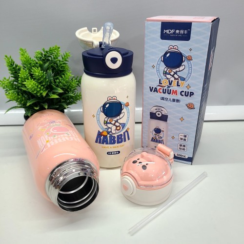 Cute Rabbit Character Insulated Water Bottle -500ml