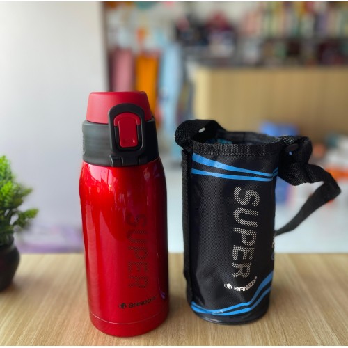 Stylish Bangda Sports Water Bottle with Cover-800ml