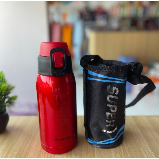 Stylish Bangda Sports Water Bottle with Cover-800ml