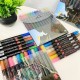 12 Artist Brush Metallic Colour 