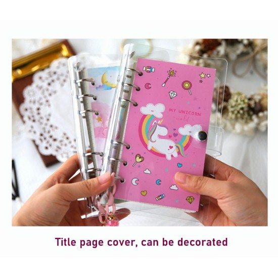 Cute Unicorn DIY Notebook For Kids