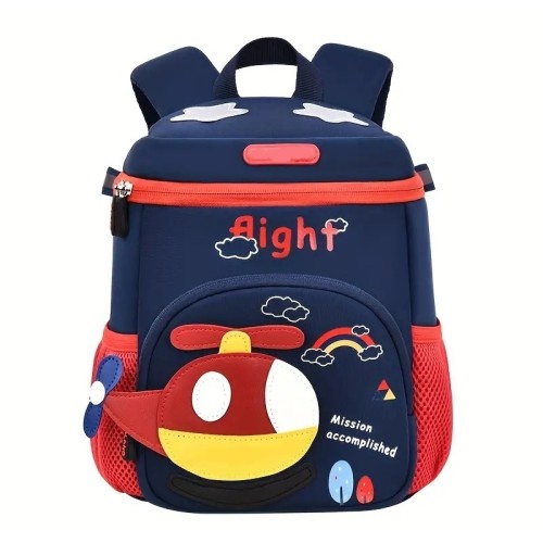 Helicopter Design Backpack for Kindergarten kids