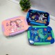 Dino/Unicorn/Space Print 3-Compartment 710 ml Lunch Box