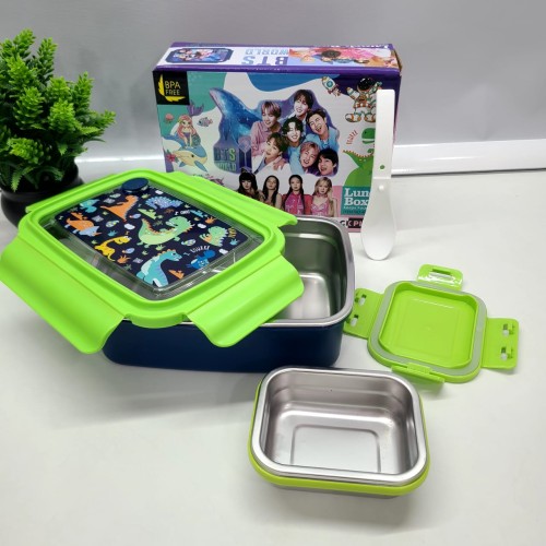 Cute baby character Theme Lunch Box 