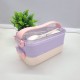 3 Compartment Steel Lunch Box-1200ml