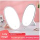 Smart LED Makeup Mirror with Touch Screen, and USB Rechargeable