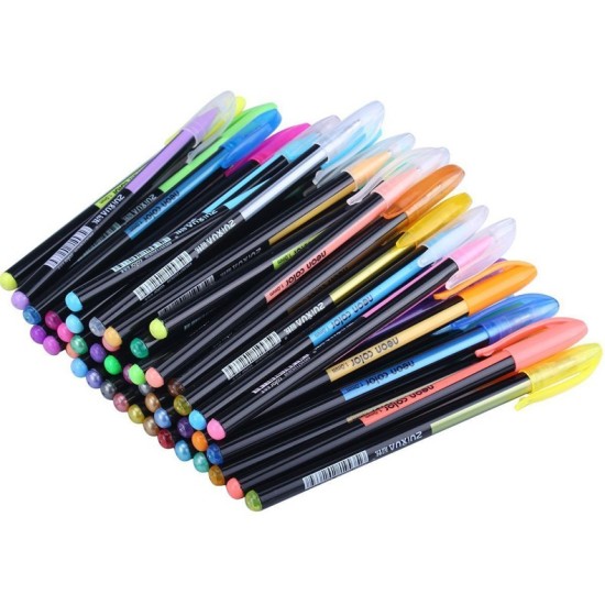 48 Neon Color Gel Pen