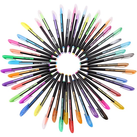 48 Neon Color Gel Pen