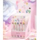 Hi Flowers + Hi Beautiful Nature Cartoon Colorful Gel Pen  (Set Of 5)