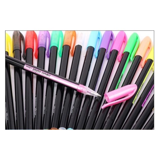 24 Neon Color Gel Pen