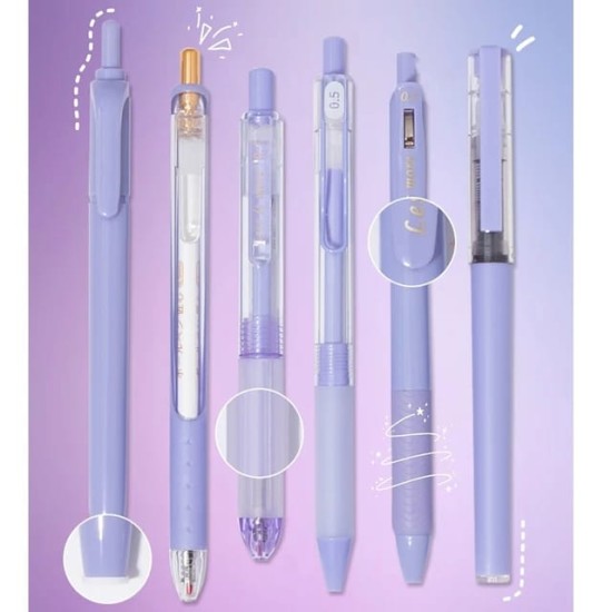 Simple Light Luxury Pen Set (6 pcs)