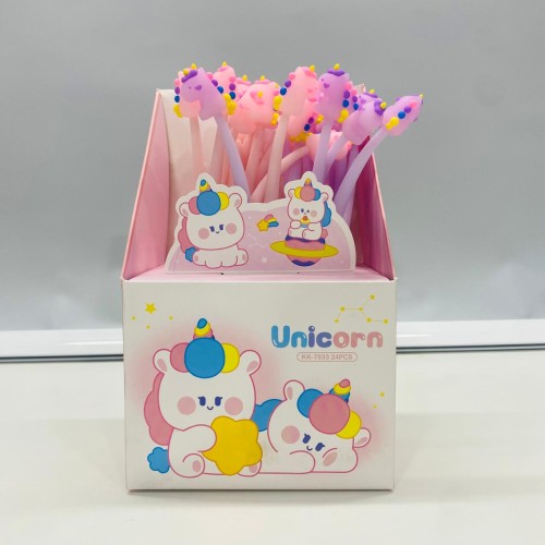 Cute Stylish Unicorn Floppy Pen