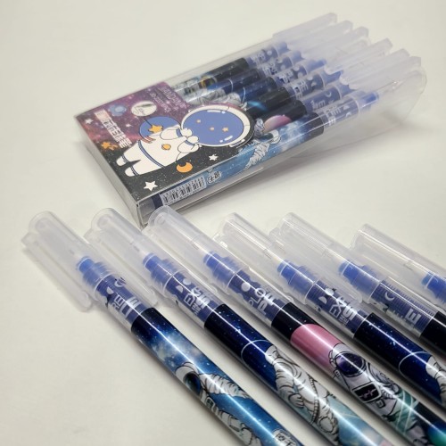 Space  Print Gel pen (6 pcs)