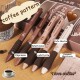 Soft Grip Different Types of Coffee Name Gel Pen