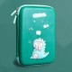 Dino Design Pencil Case Pen Bags for Kid Large Capacity Stationary Organizer with Compartments