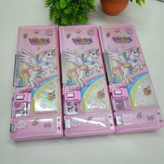 Premium Quality Unicorn Theme Pencil Case 