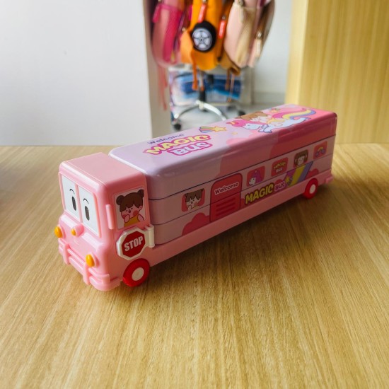 Bus Design Compass Box for kids