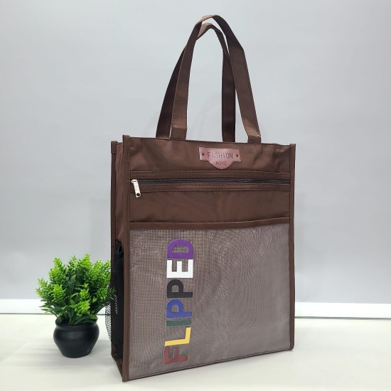 Versatile and Stylish Multipurpose Bag with Transparent Front Pockets - Perfect for Kids and Adults