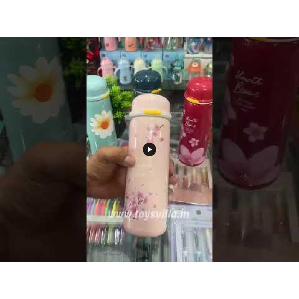 Preety flowers hot and cold water bottle 440ml