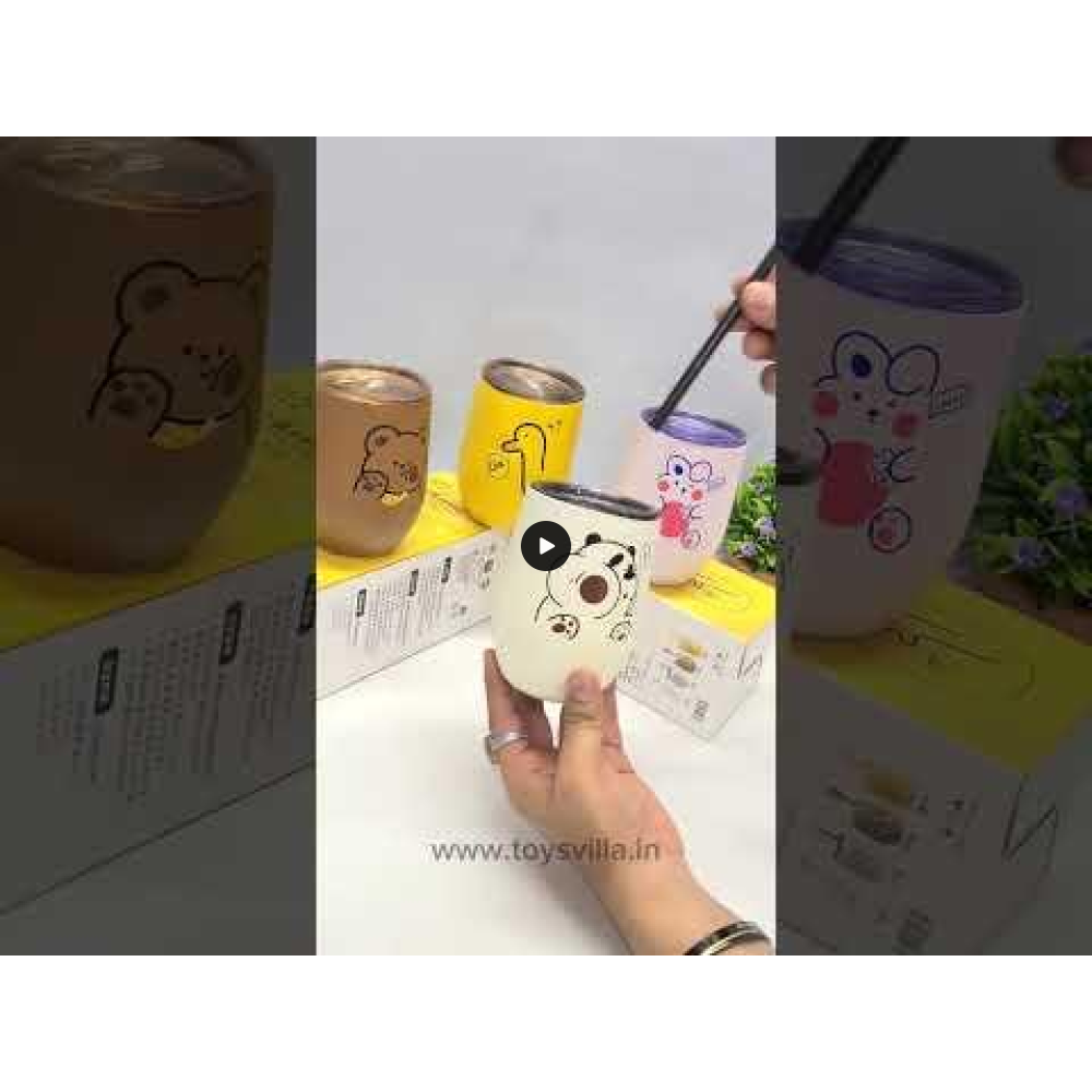 Cute baby character Theme 304 Stainless Steel Insulation Cup 280ml