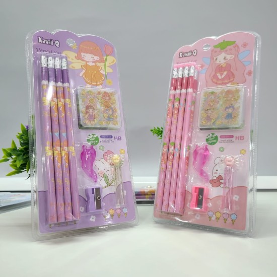 Flower Fairy Pencil Set