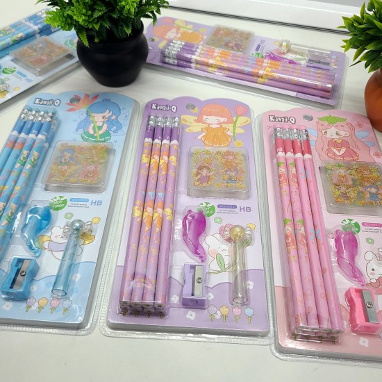 Flower Fairy Pencil Set